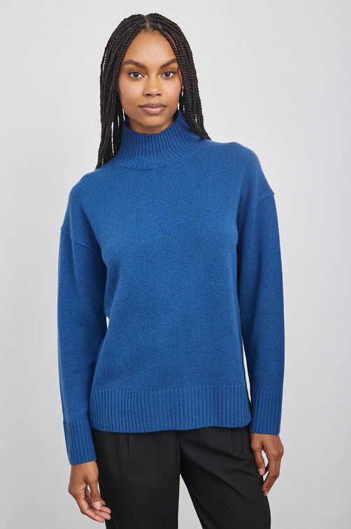 SASHA DELFT BLUE SWEATER- FRONT