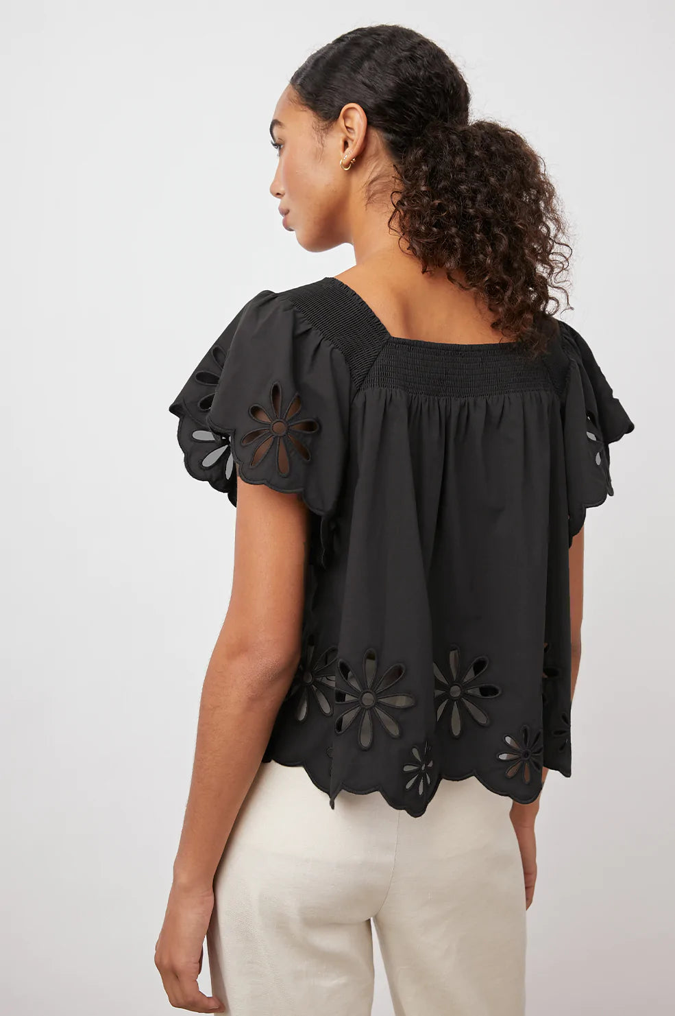 SONORA BLACK EYELET -BACK