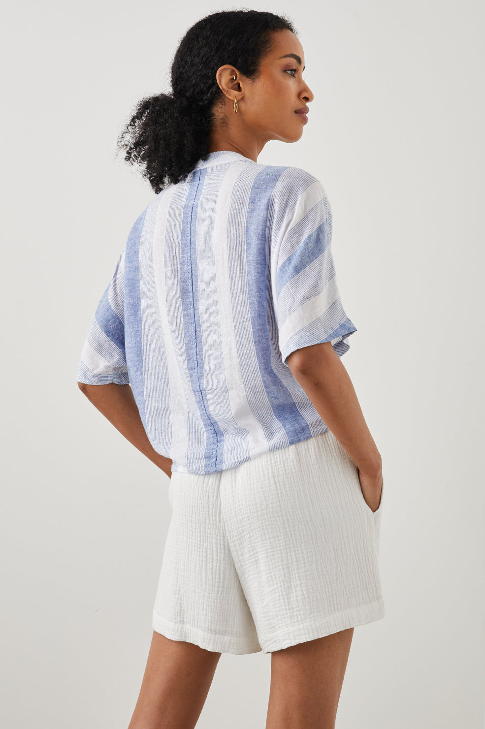 THEA TOP NEVIS STRIPE - BACK MODEL 2