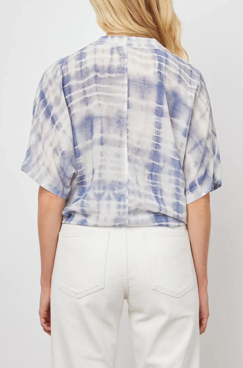 THEA COAST TIE FRONT BLOUSE- BACK