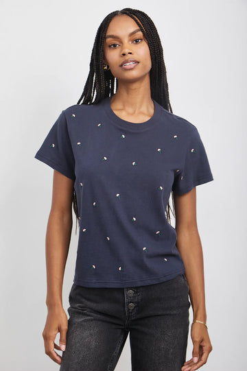 THE CLASSIC CREW NAVY BUDS - FRONT