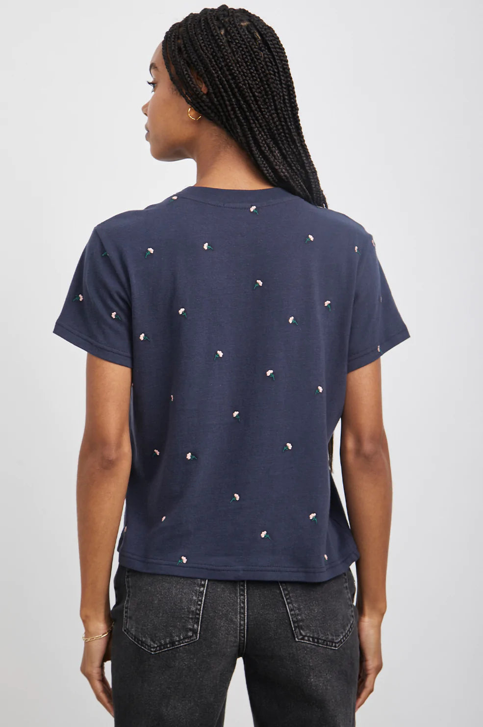 THE CLASSIC CREW NAVY BUDS -BACK