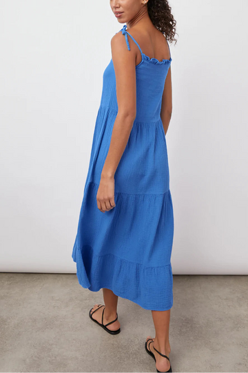 VALERIA PALACE BLUE DRESS- BACK 