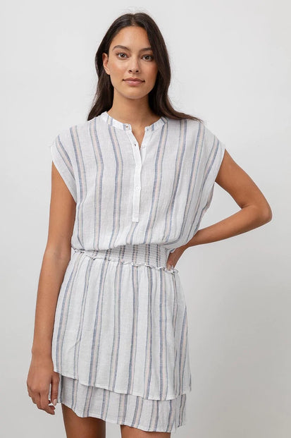 ANGELINA DRESS - RYLAND STRIPE