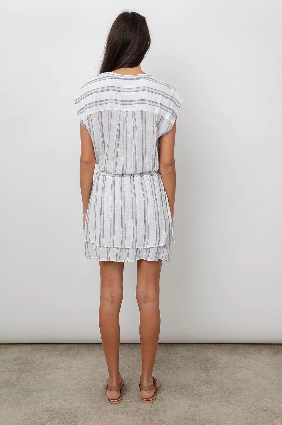 ANGELINA DRESS - RYLAND STRIPE